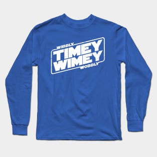 Time and Space is strong with this one Long Sleeve T-Shirt